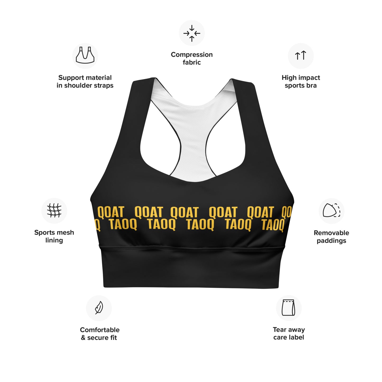 Longline QOAT Sports Bra