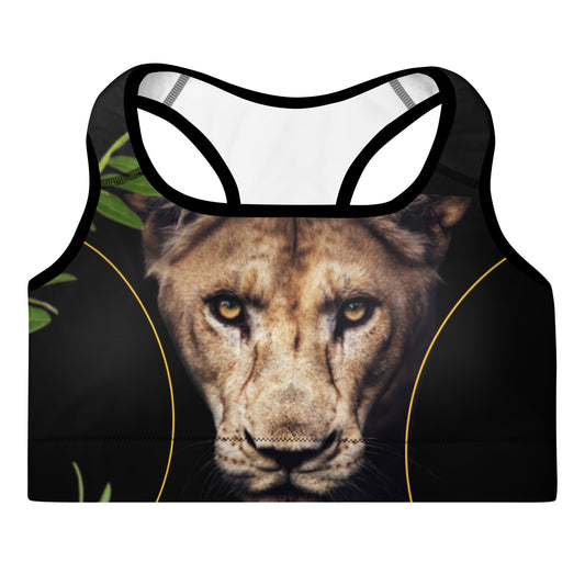 Linear Lioness Sports Bra