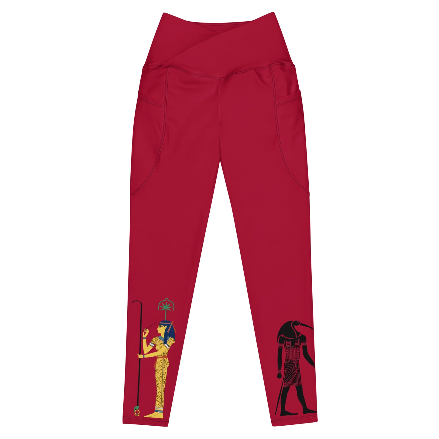 Seshat V-Cut Mid Compression Leggings