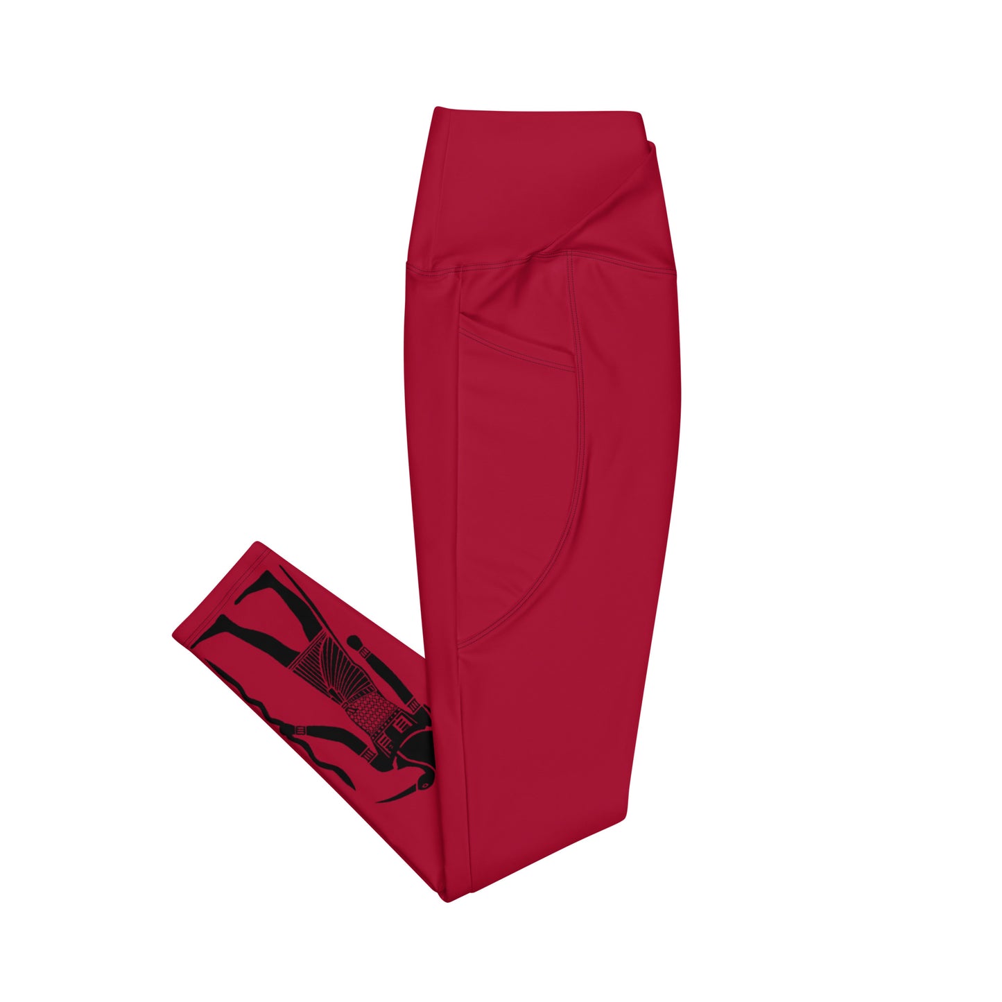 Seshat V-Cut Mid Compression Leggings